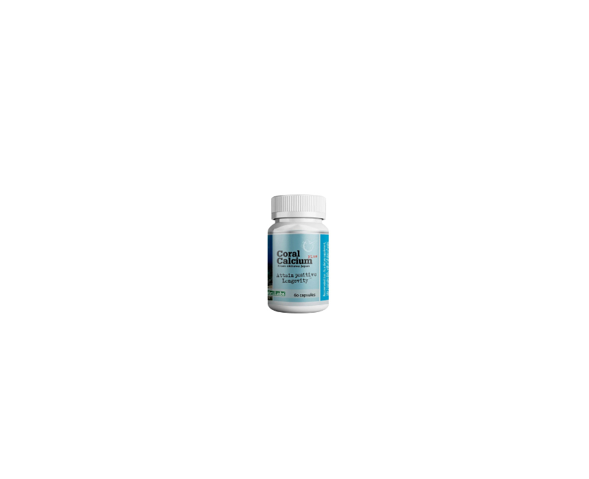 557 Calcium Plus Supplement Capsules Coral - Image 1