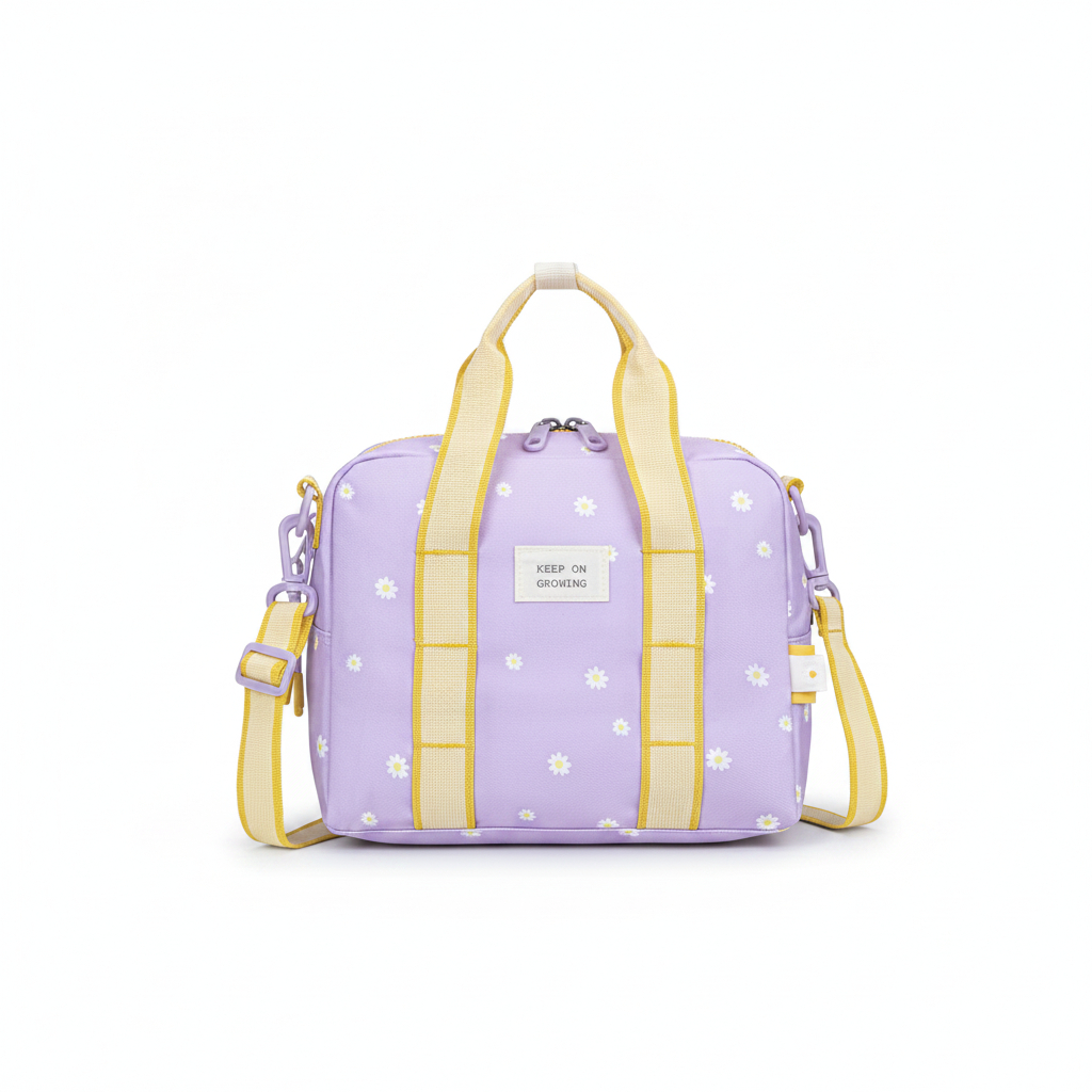 5600390684788 Lunch Bag 1 Part Daisy Lilac 25x21x14 cm#68478/2026