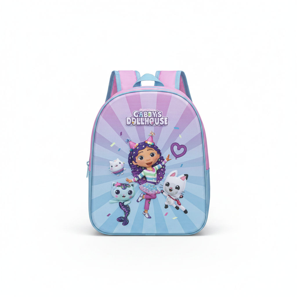 5600390685525 Backpack 1 Part 3D Gabby Dollhouse Party-tastic 31x26x11.5 cm#68552/2026