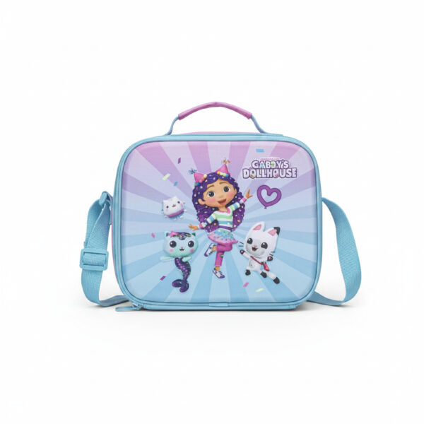 Lunch Bag 1 Part 3D Gabby Dollhouse Party-tastic 23x18.5x7 cm#68554/2026