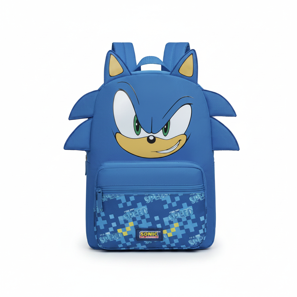 5600390685631 Backpack 1 Part Sonic Gotta go fast 34x25.5x11 cm#68563/2026