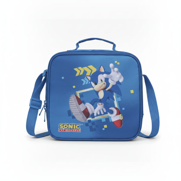 Lunch Bag 1 Part Sonic Gotta go fast 23x22x11 cm#68564/2026