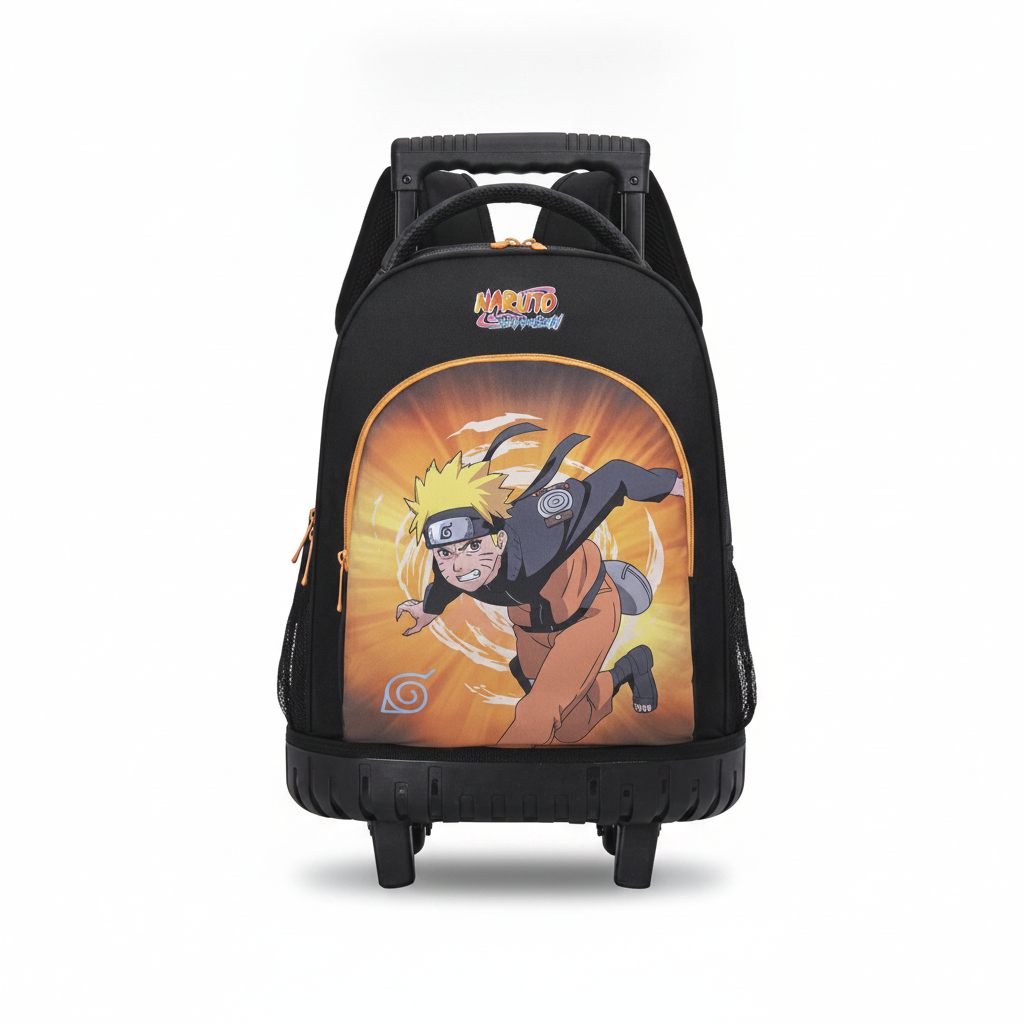 5600390685778 Trolley Backpack 2 Parts Naruto Hidden leaf village 44.5x33x15.5 cm#68577/2026