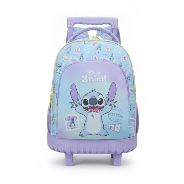 Trolley Backpack 2 Parts Stitch Let’s go 44.5x33x15.5 cm#68617/2026