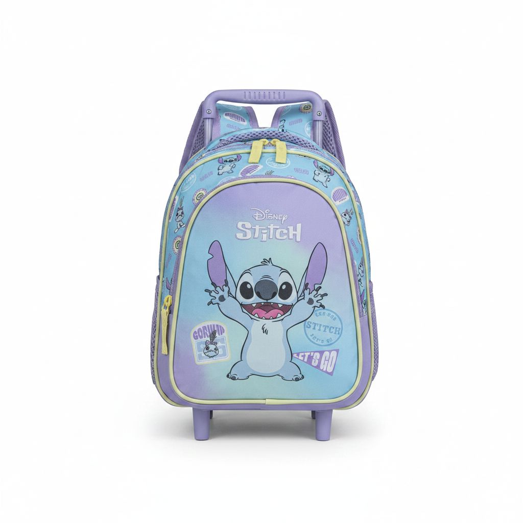 5600390686195 Mini trolley Stitch Let’s go 2 Parts 30.5x24x10 cm#68619/2026