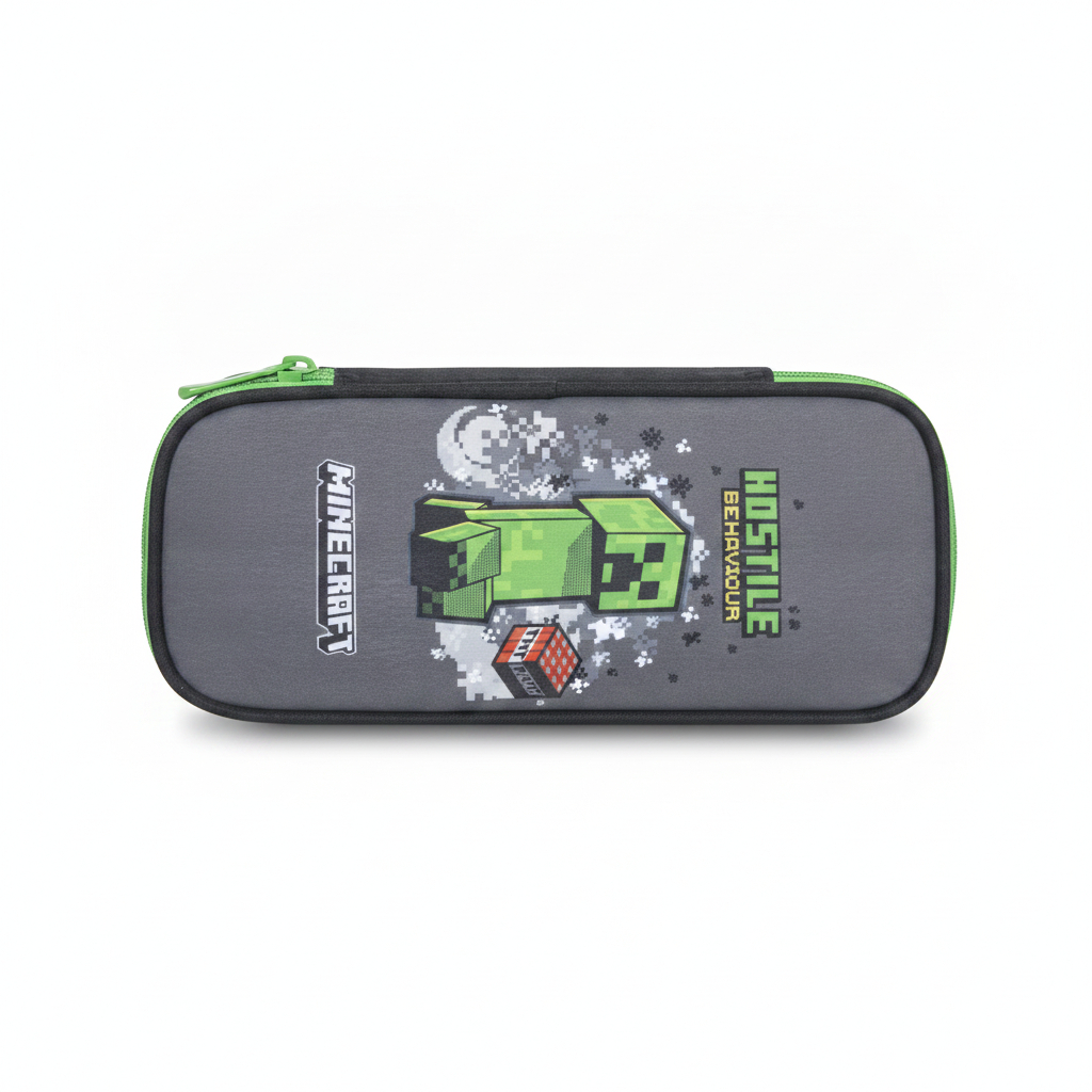 5600390686577 Oval pencil case Minecraft Short Fuse 1 Part 23x10.5.5 cm#68657/2026