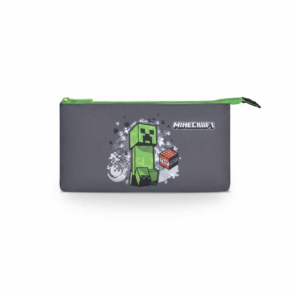 5600390686584 Flat pencil case Minecraft Short Fuse 1 Part 23x12x2 cm#68658/2026