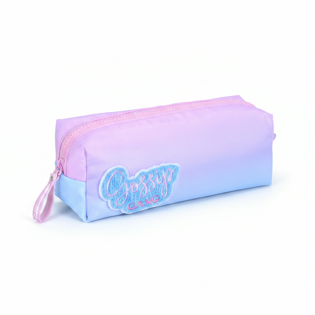 5600446655755-1 Marshmallow Pencil Case Gossip Size 8x22x7cm#65575