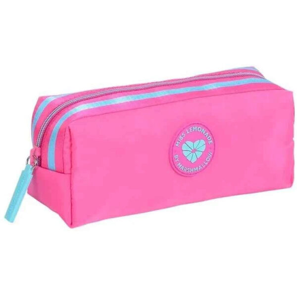 Marshmallow Pencil Case 8×22×7cm - Elite Pink