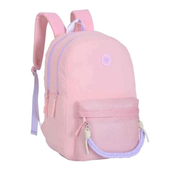 Marshmallow Meshy Backpack - 2 Compartments, Miss Lemonade Pink