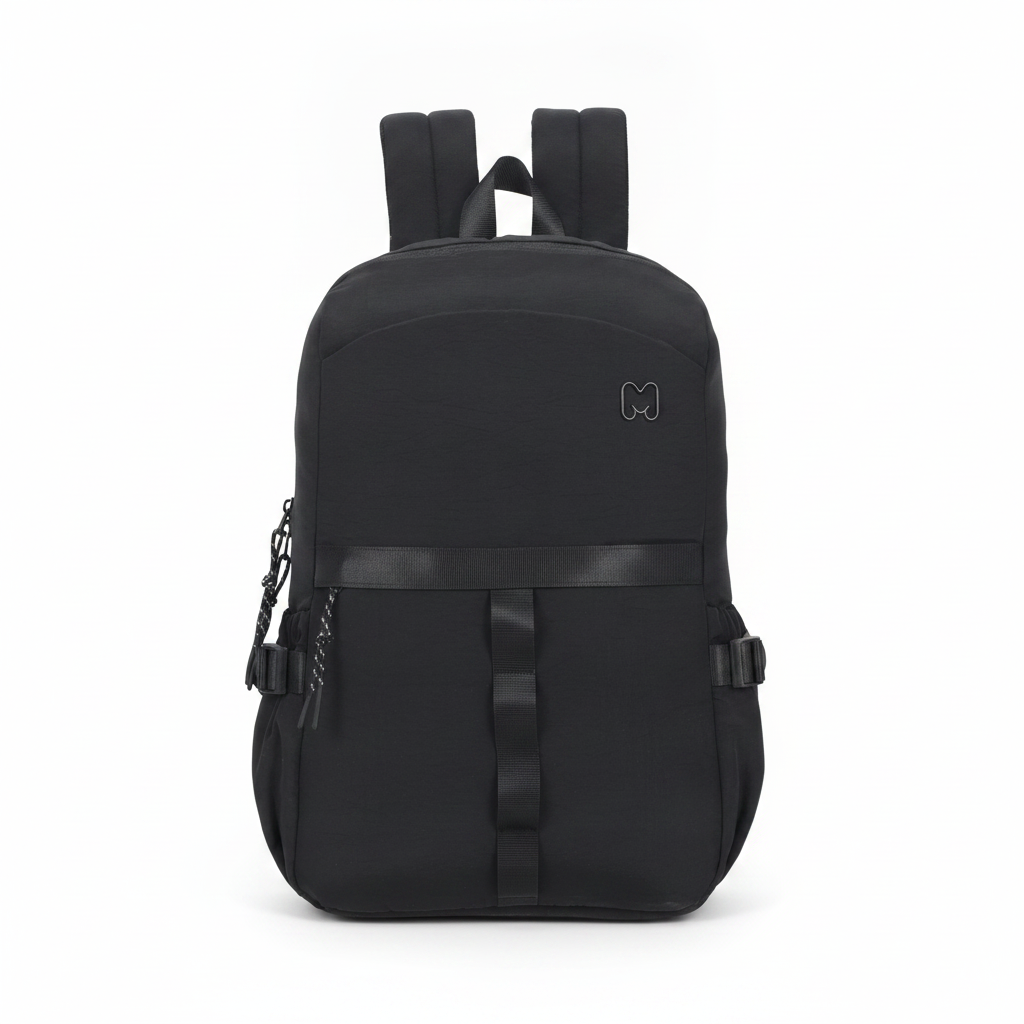 5600446663255 Backpack 1 Part Thought Black 43x33x16 cm#66325/2026