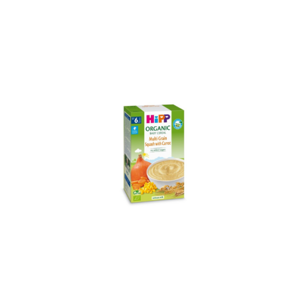 Multi Grain Pumpkin Organic Baby Cereal HiPP