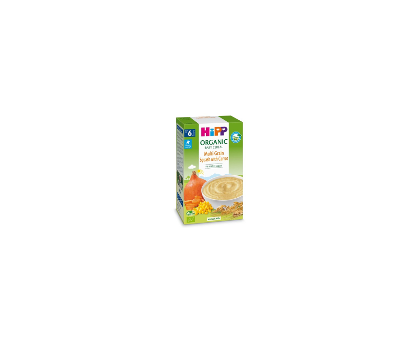 566 Multi Grain Pumpkin Organic Baby Cereal HiPP - Image 1