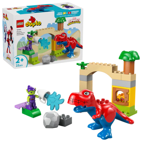 Dinosaur Spidey-Rex Vs Green Goblin