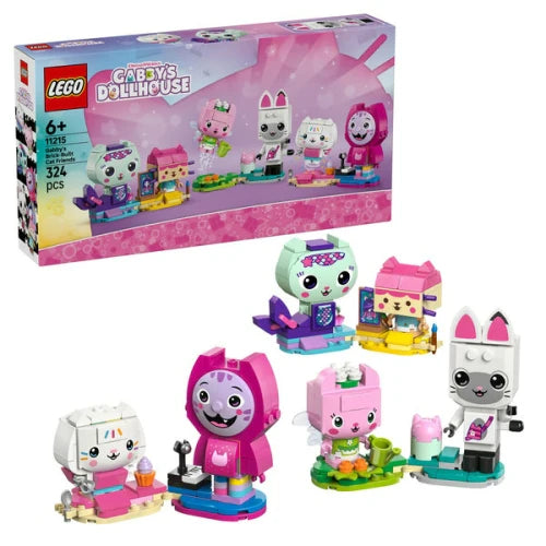 Gabby'S Brick-Built Cat Friends