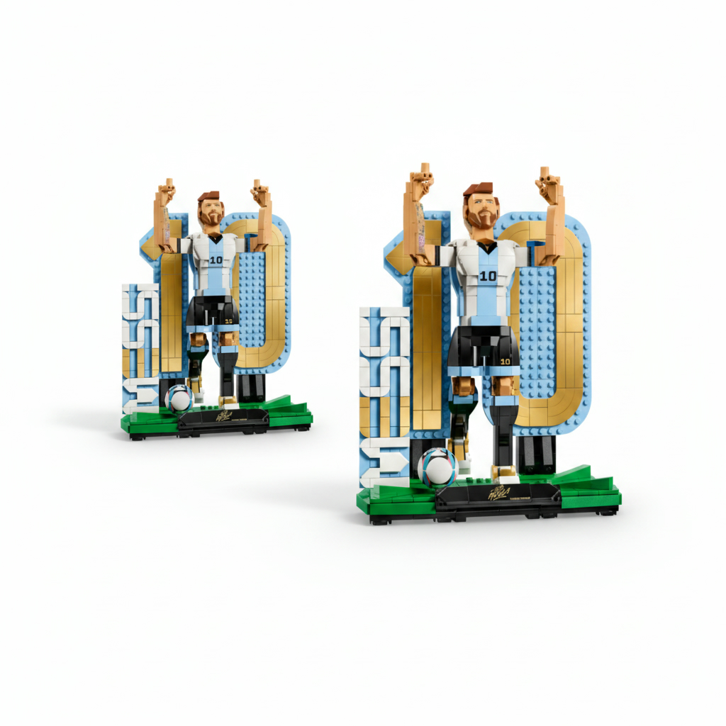 5702018069554 Lionel Messi - Soccer Legend Lego -958 PCS #43015