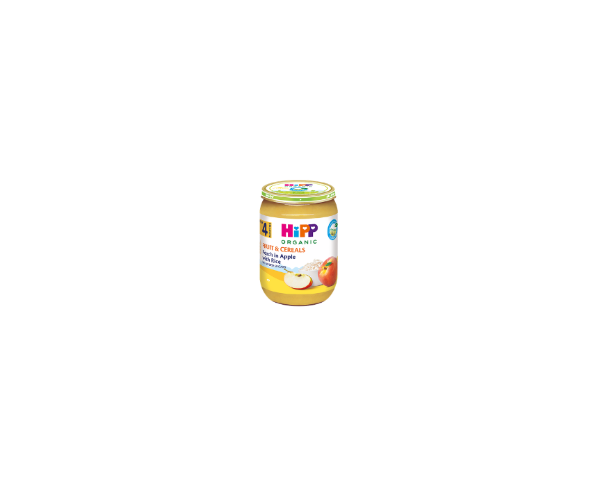 584 Fruit Cereal Apple Rice Puree HiPP - Image 1