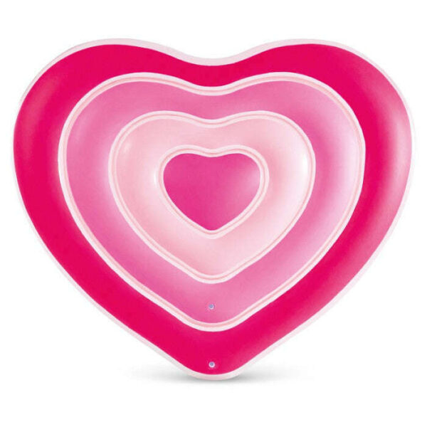 Pink Heart Inflatable Mattress