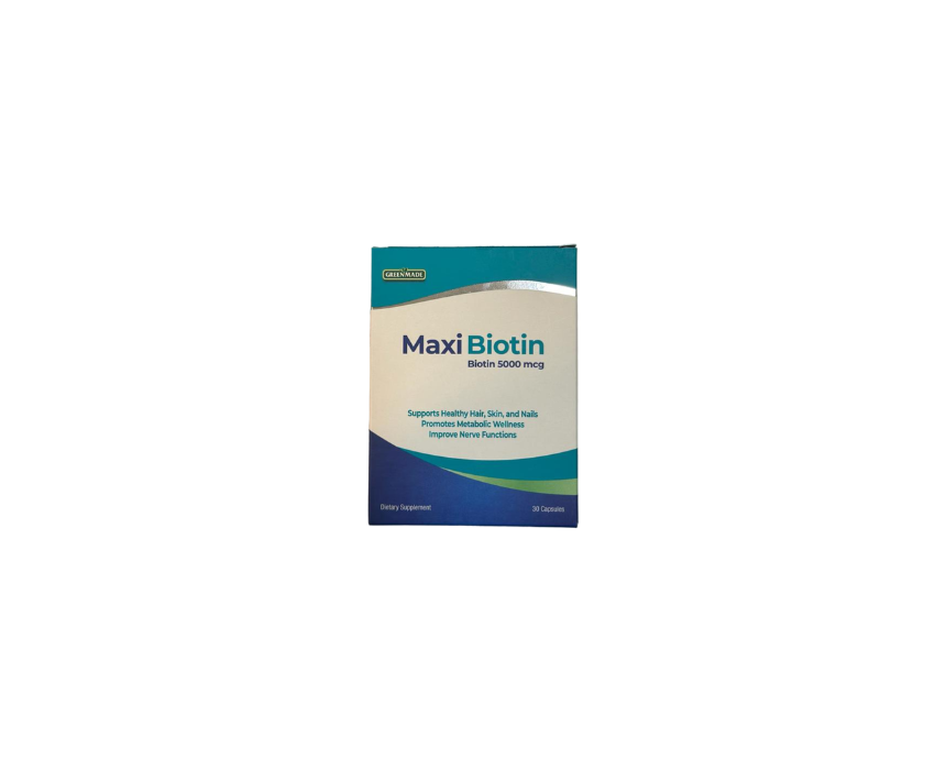 597 Maxi Biotin 30 Capsules Biotin 5000 Mcg - Image 1