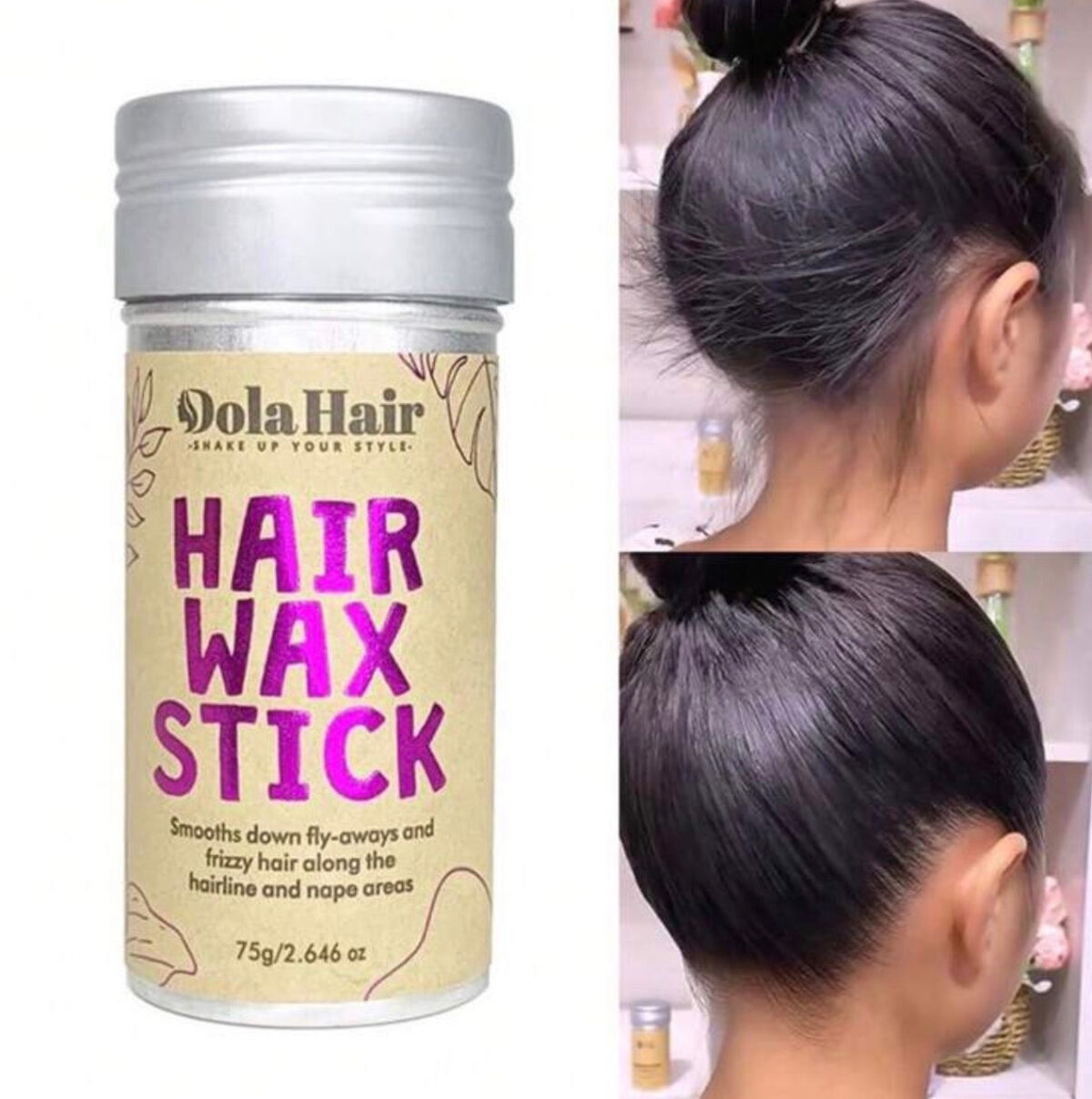 5B994DE8-C183-4AE0-BAF5-AA209102DE2D HAIR WAX STICK SUITABLE FOR CONTROLLING FRIZZY HAIR