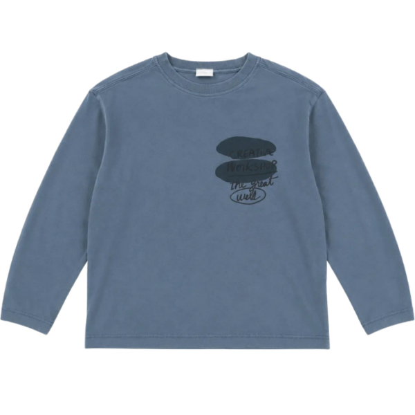 Zara Boys Dark Blue Creative Workshop Printed Blouse