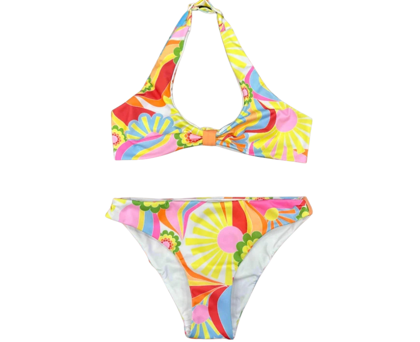 6 Summer Triangle Bikini Set - Image 1