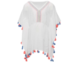 Womens White Beach Cover Up - Image 