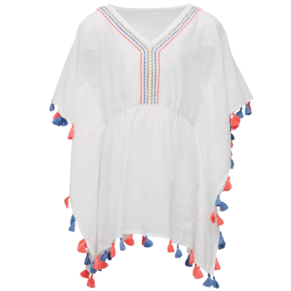 Womens White Beach Cover Up