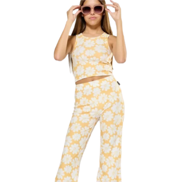Daisy Groove Flare Pants