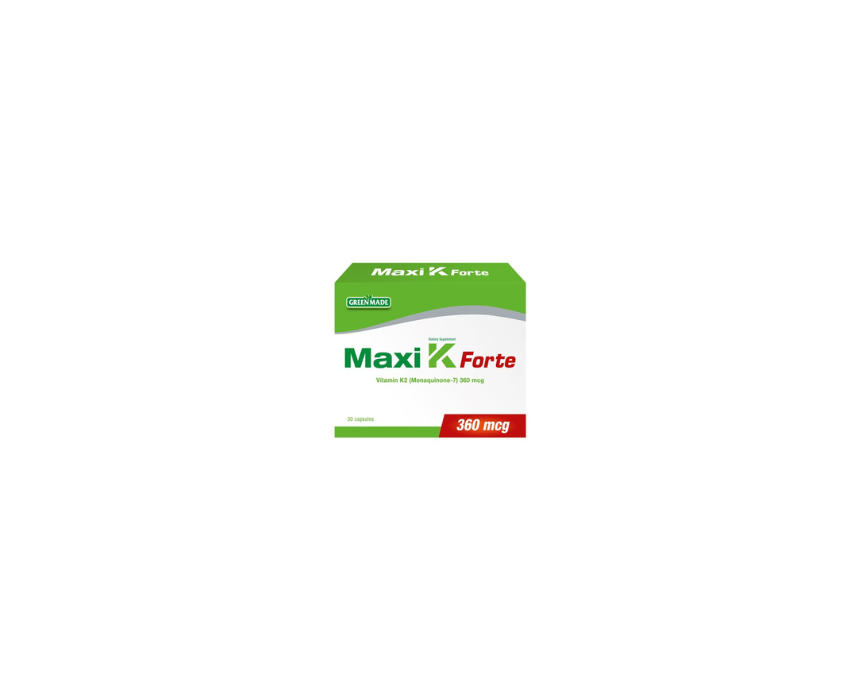 602 Green Made Maxi-K Forte 30 Capsules - Image 1