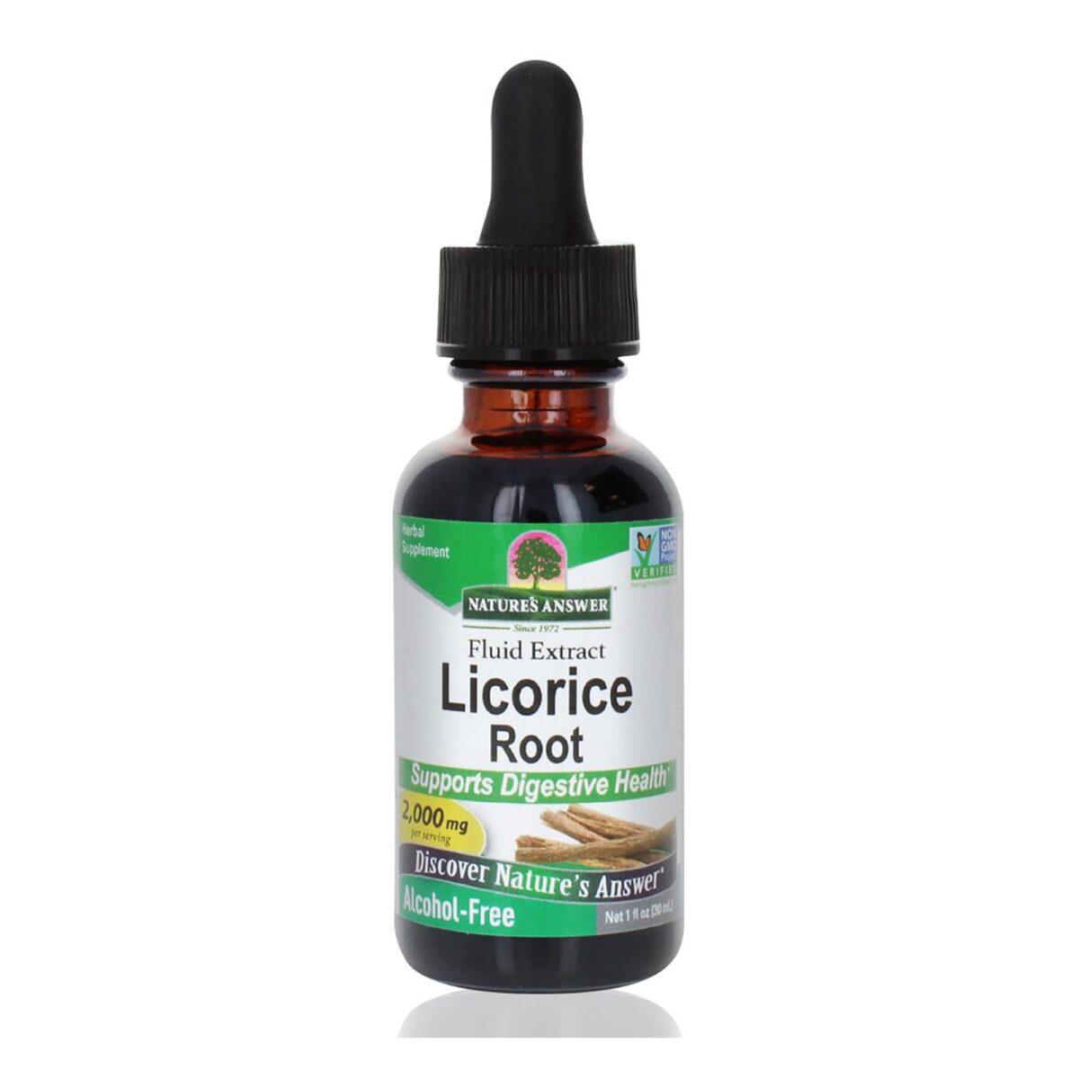 610wgCeZVrL NATURE'S ANSWER FLUID EXTRACT LICORICE ROOT