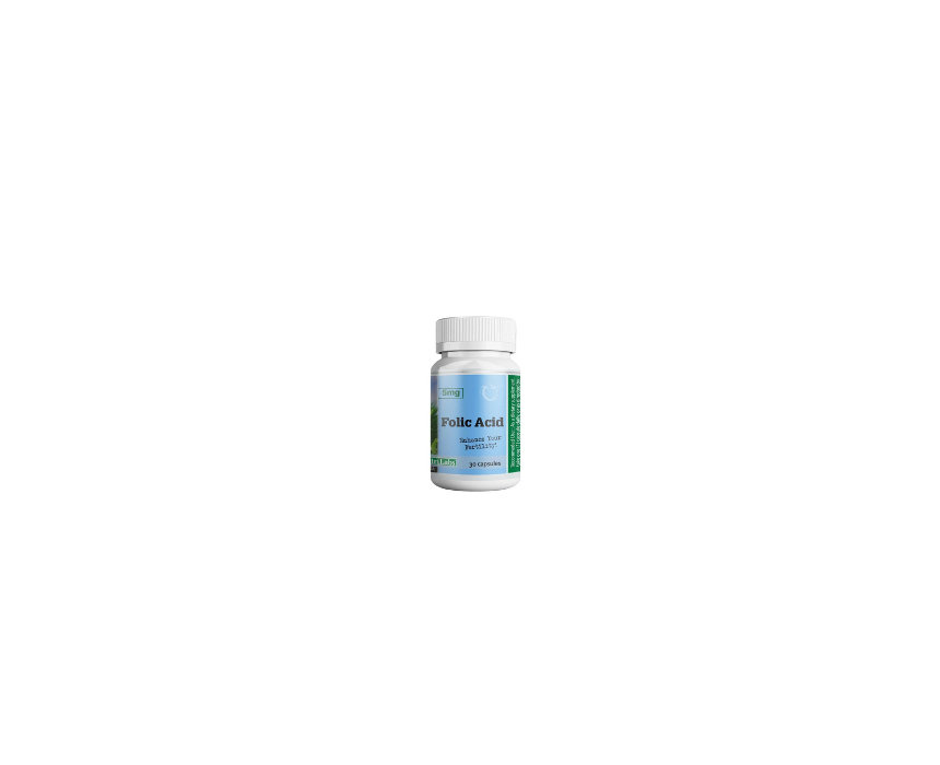 615 Folic Acid Supplement Capsules - Image 1