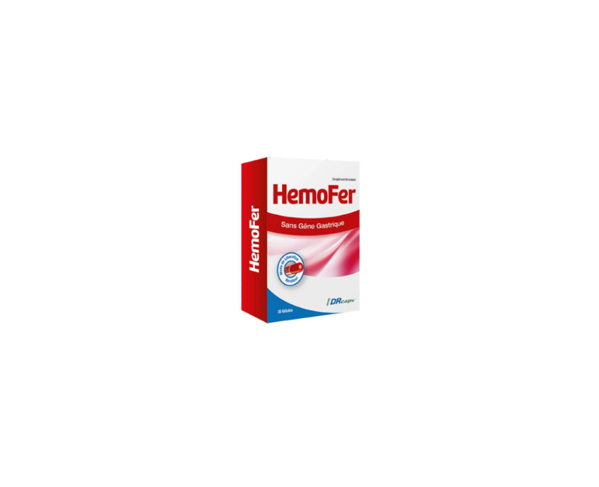 618 Hemofer 30 Capsules Iron Supplement - Image 1
