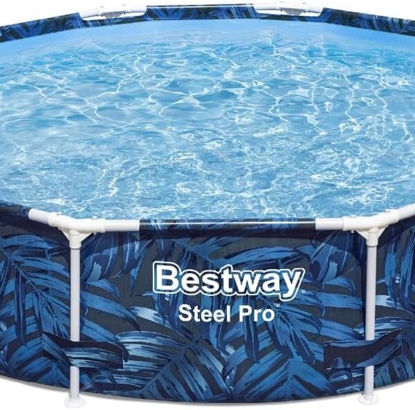 Steel Pro Above Ground Pool Round 3.05 m x 66 cm