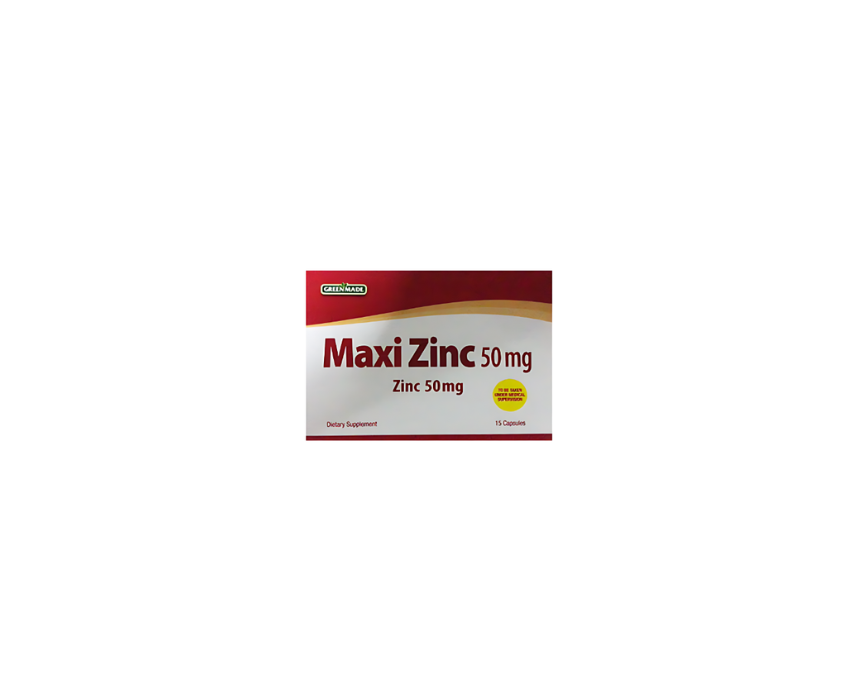 632 Maxi Zinc 25mg and 50mg 15 Capsules - Image 1