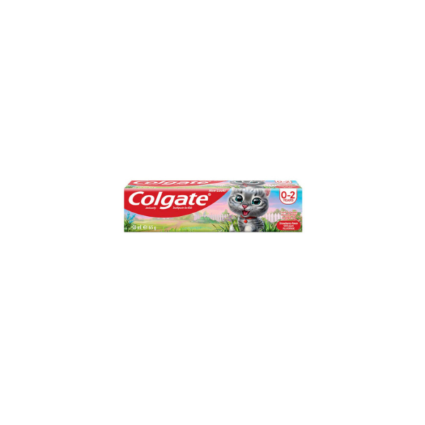 Kids Anti-Cavity Fluoride Gel Strawberry 0-2 yearsToothpaste Colgate