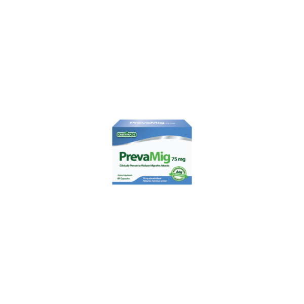 PrevaMig 75mg 60 Capsules