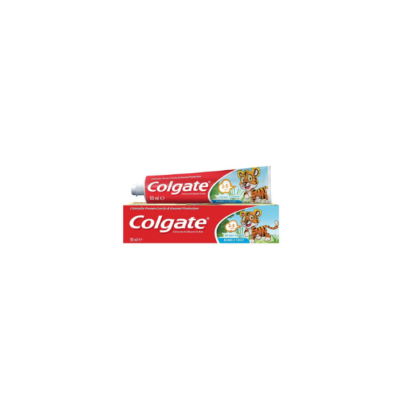 Kids Bubble Fruit Gel 2 - 5 Years Toothpaste Colgate