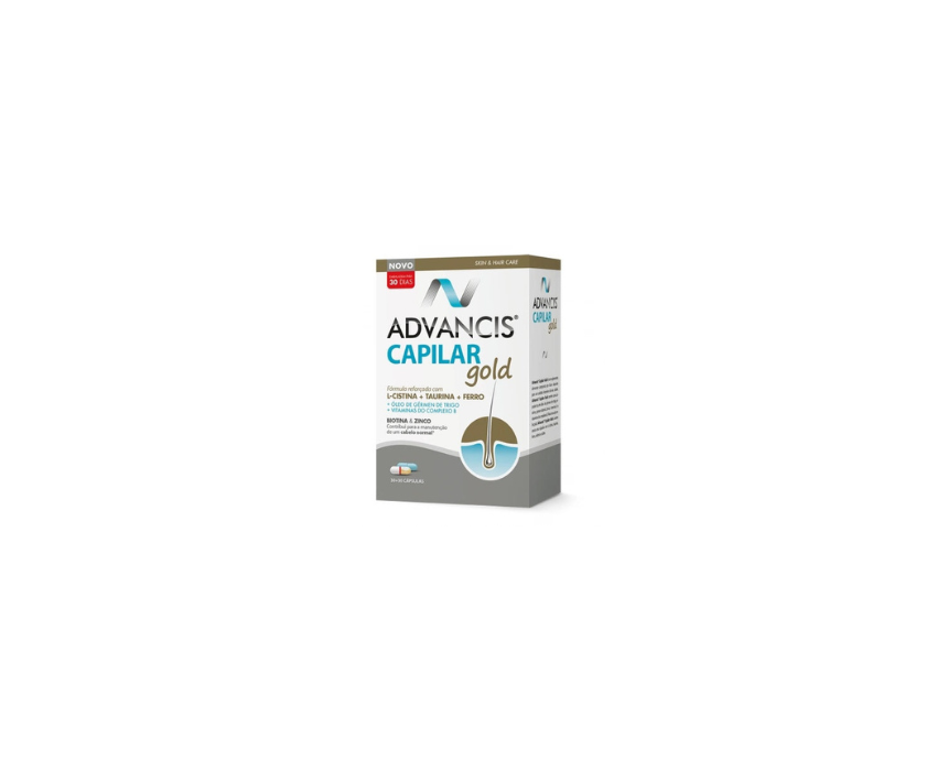 639 Capilar Gold Hair Supplement Advancis - Image 1