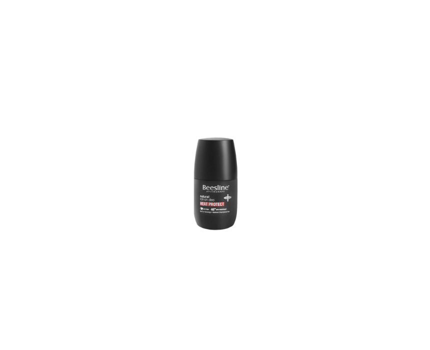 652 Natural Roll On Deo Heat Protect Beesline - Image 1