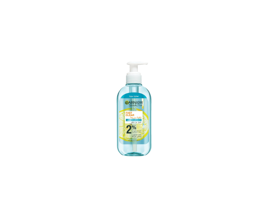 654 Skin Active Fast Clear Gel Wash Garnier - Image 1