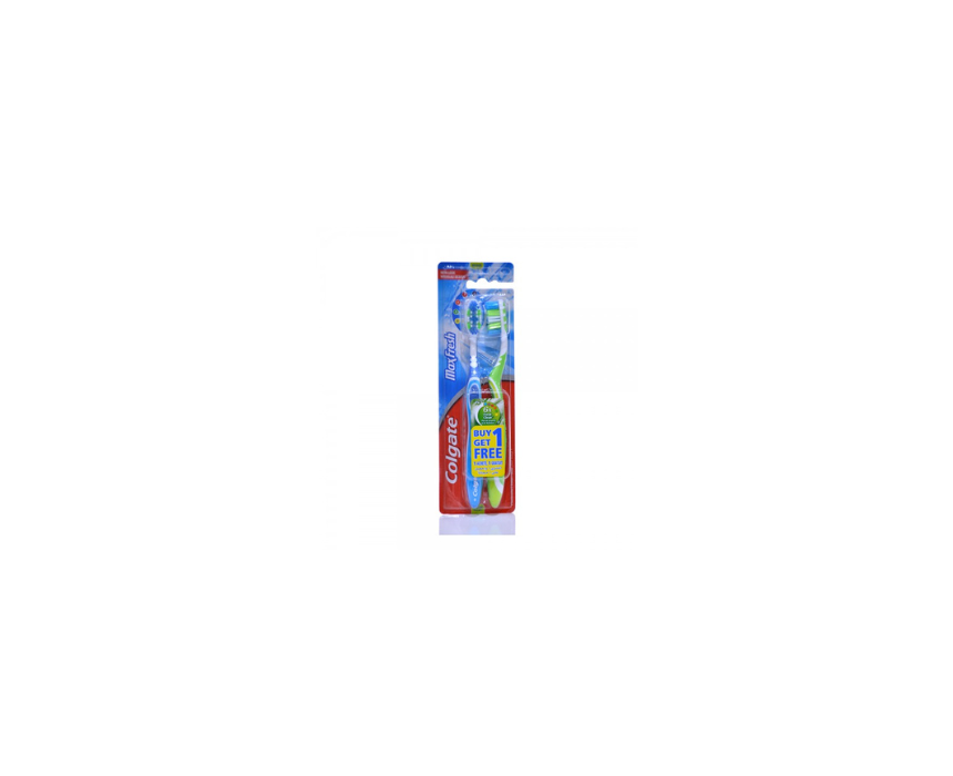 655 Maxfresh Medium Multipack Toothbrush Colgate - Image 1