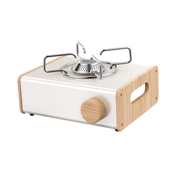 Camping Portable Single Burner Gas Stove 2800W Light Brown#Pd-Lcpsbst-Ltbr