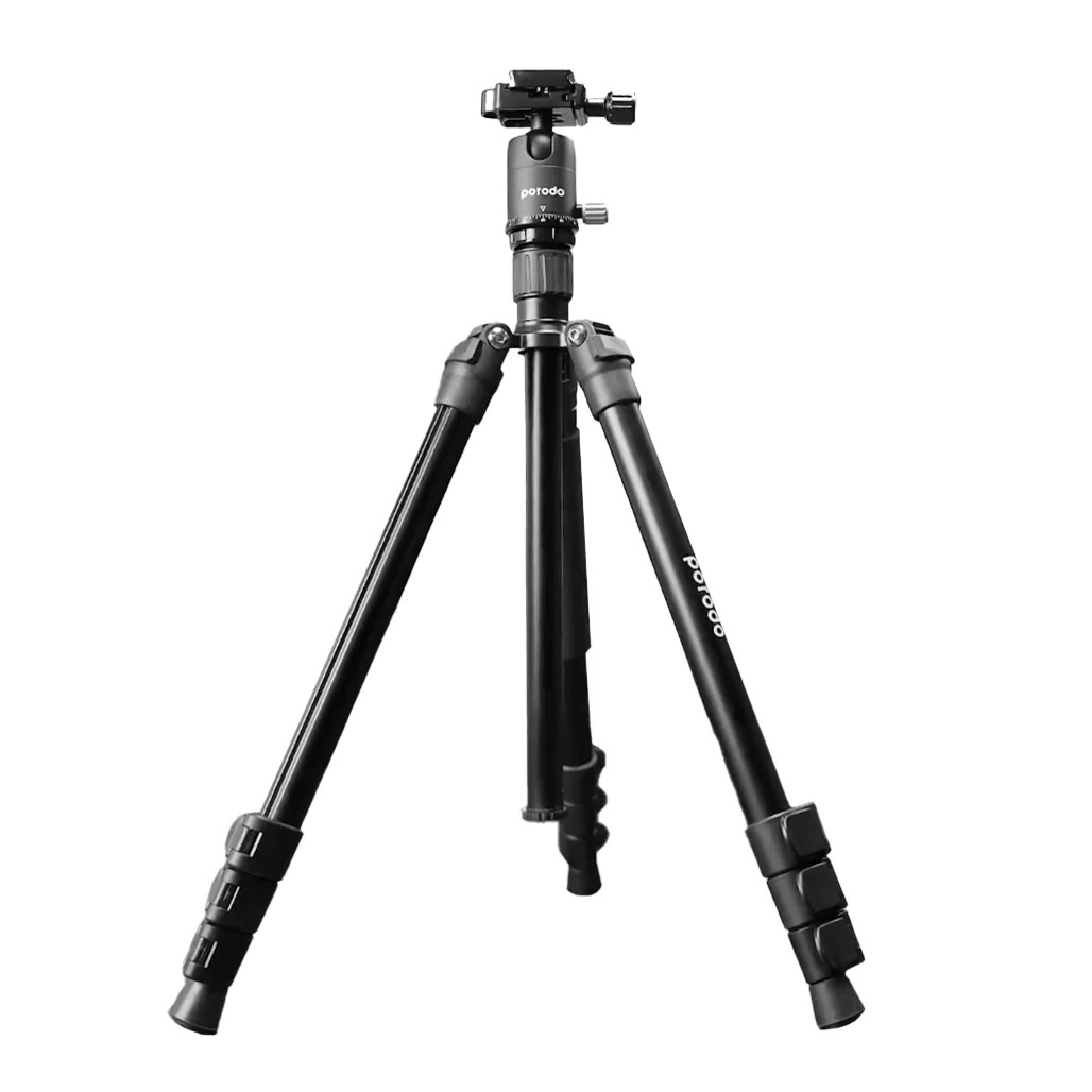 6849108442916 Professional Aluminum Tripod Black #PD-TRPBAL-BK