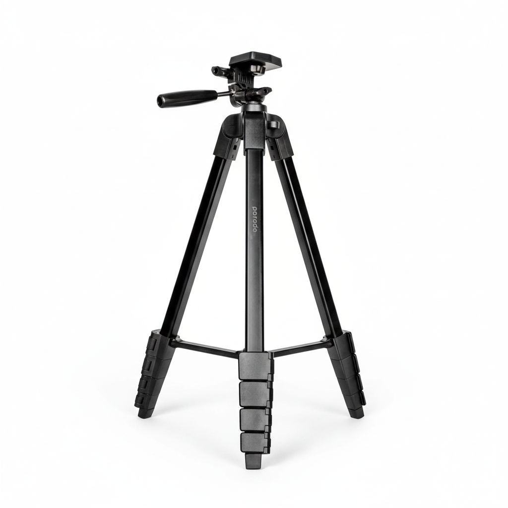 6849108442923-1 Aluminium Tripod - Black #PD-TRPAL-BK