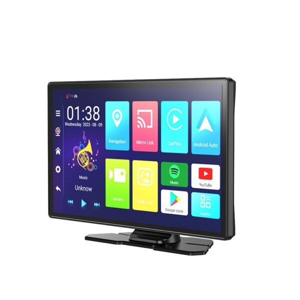Android 13 Dispaly Screen With Dvr-4+64Gb - Black #PD-ADSCN-BK