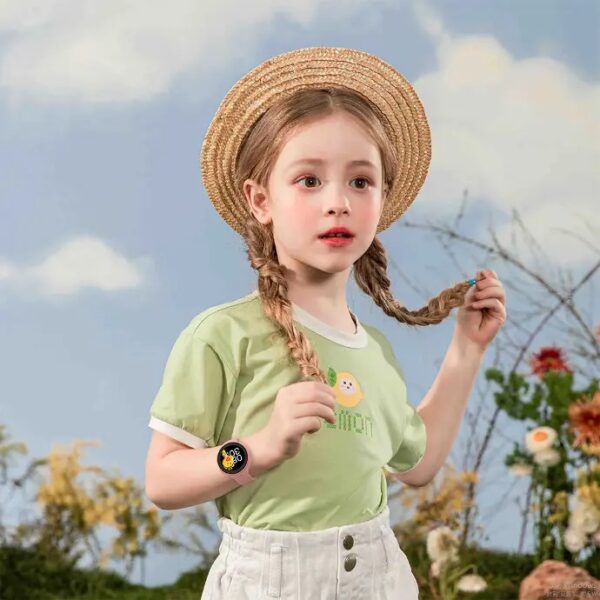 4G Kids GPS Smart Watch with JuniCare app - Pink #PDKDSWTPK