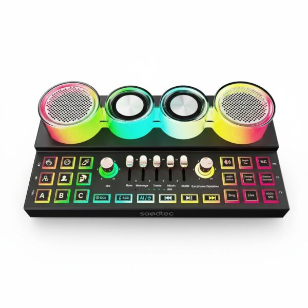Soundtec C21 Audio Mixer With Wireless Microphone - Black #PD-ST21MIX-BK