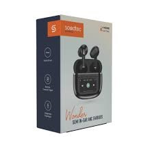 Soundtec Wonder Tws Earphone With Touch Screen - White #PD-STWLEP29-WH