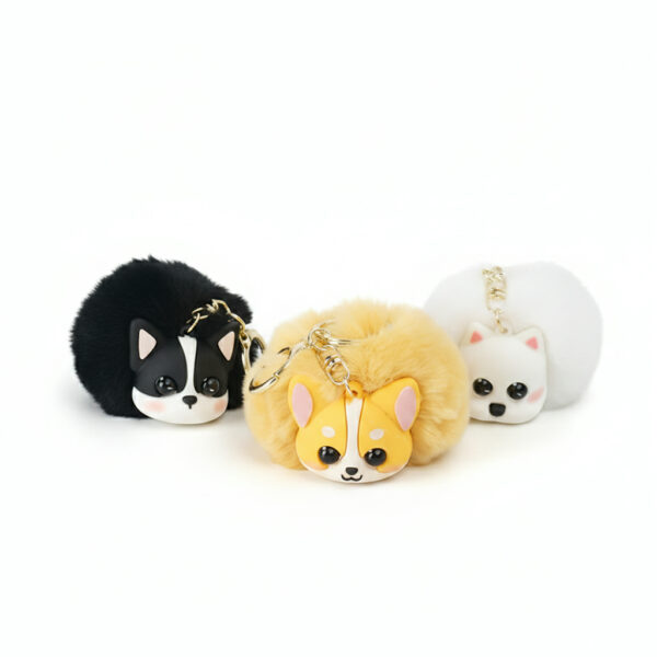 Original Furry Dog Pendant/Mixed
